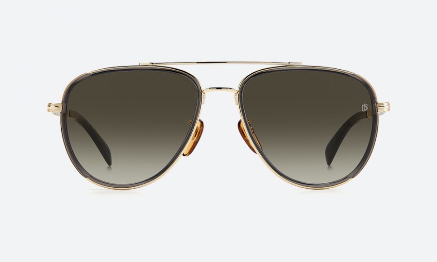 David Beckham DB 7068/G/S 2F7/HA Gold - Image 2