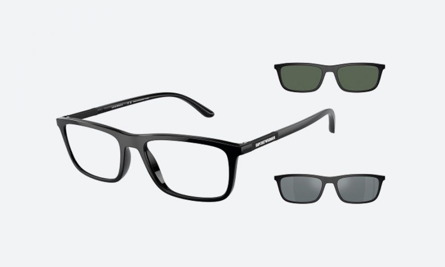 Emporio Armani EA4160 50011W Black Clip-On