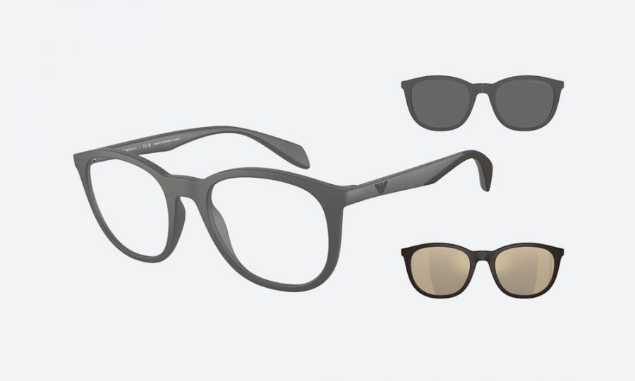Emporio Armani EA4211 51261W Grey Clip-On