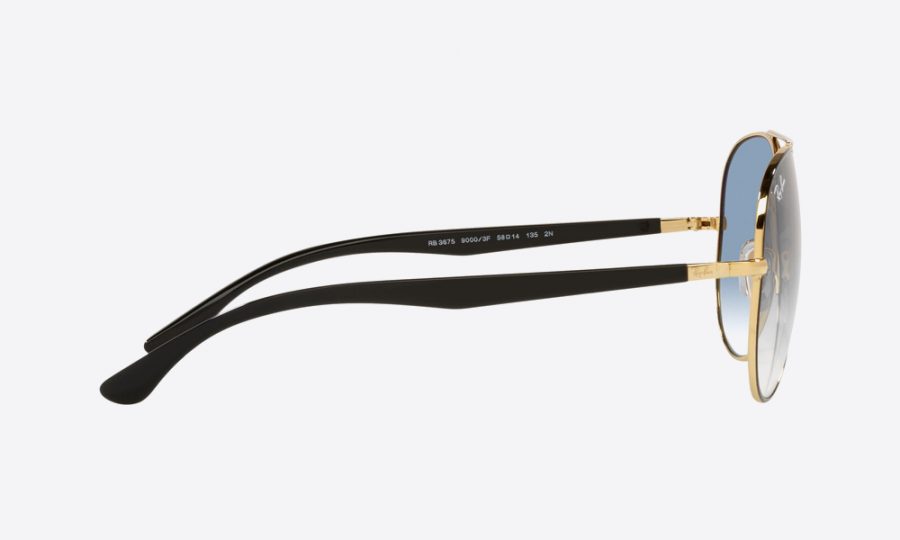 RayBan RB3675 90003F Black - Image 3