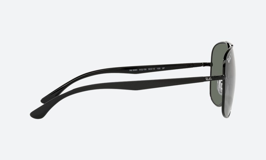RayBan RB3683 002/58 Black - Image 3