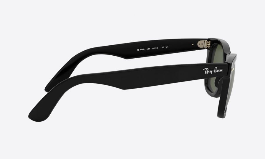 RayBan RB4340 601 Black - Image 3